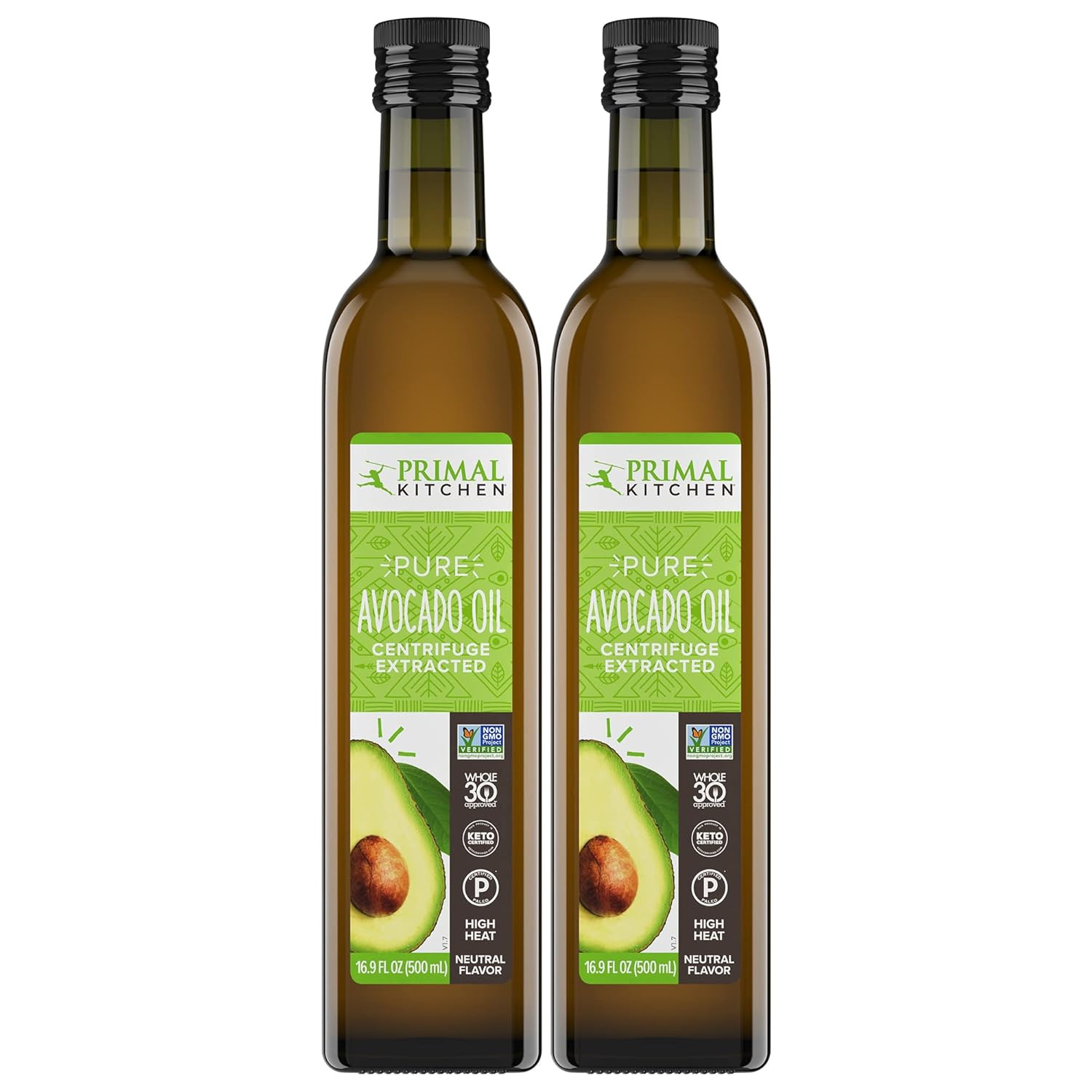 Primal Kitchen Avocado Oil, Whole30 Approved, Certified Paleo, and Keto Certified, 16.9 Fluid Oun... | Amazon (US)