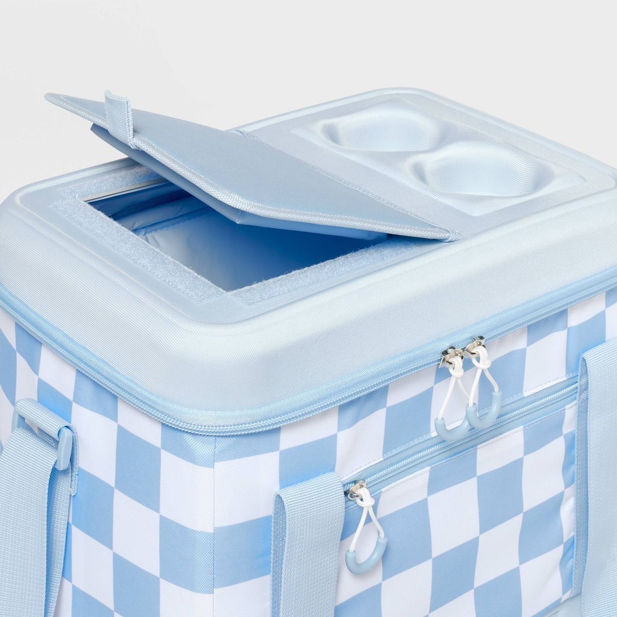 24 Cans/4.5qt Soft Sided Cooler Checkerboard - Sun Squad™ | Target
