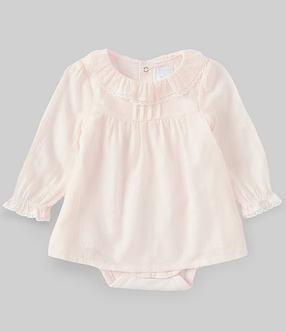 Edgehill Collection Baby Girls Newborn-6 Months Ruffle-Detailed Bodysuit Dress | Dillard's | Dillards