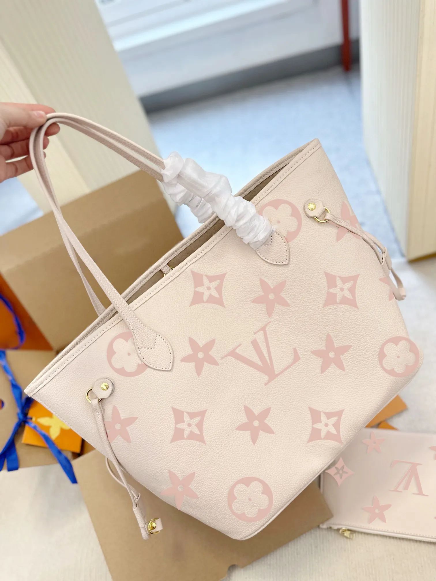 NF Shop New Shopping Bag MM Handbag neverfull bag Classic Women's Bag Graphic Print Large Capacit... | DHGate