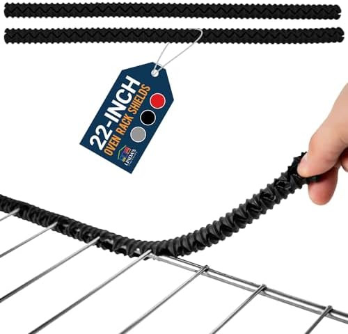 Silicone Oven Rack Shields by Linda’s Essentials (2 Pack) | Heat Resistance Silicone Oven Rack ... | Amazon (US)