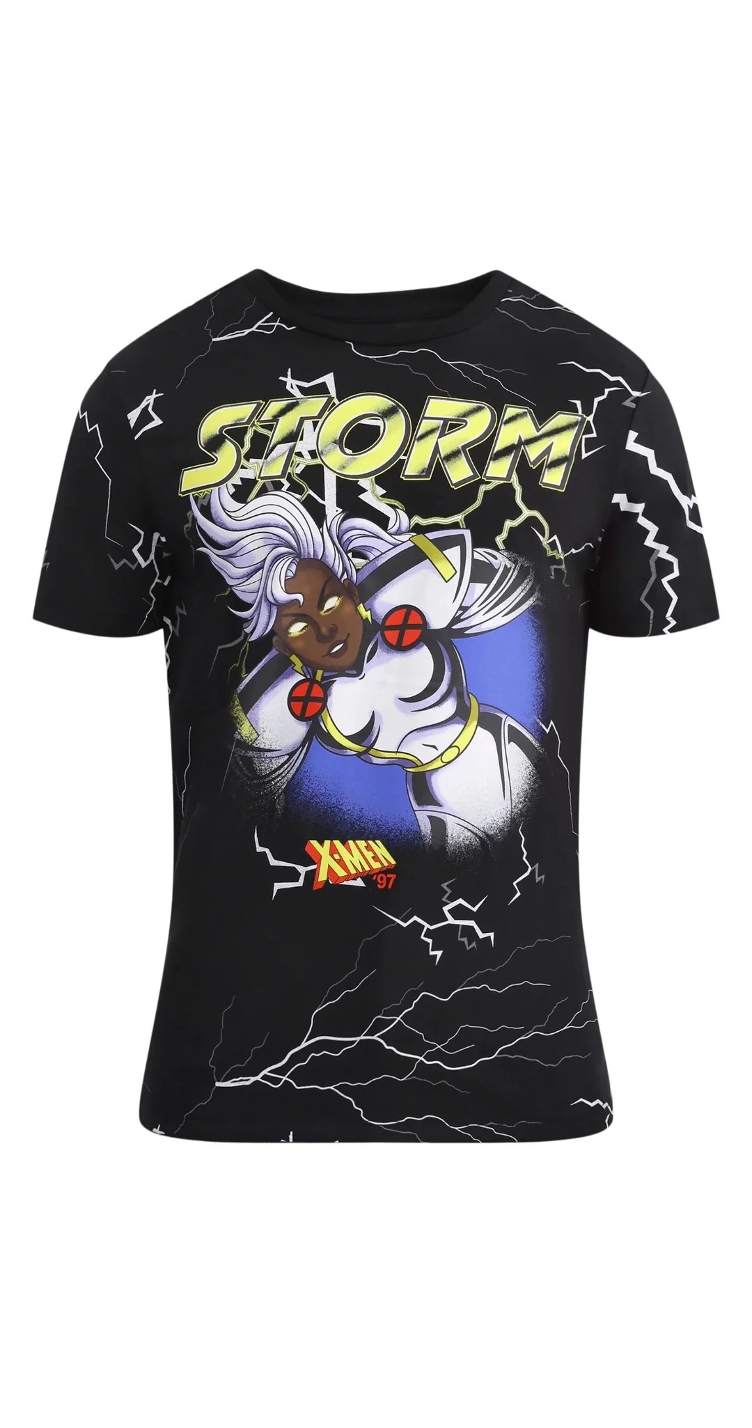 Men's Storm X-Men 97 Black Graphic T-Shirt - 3XL | Walmart (US)