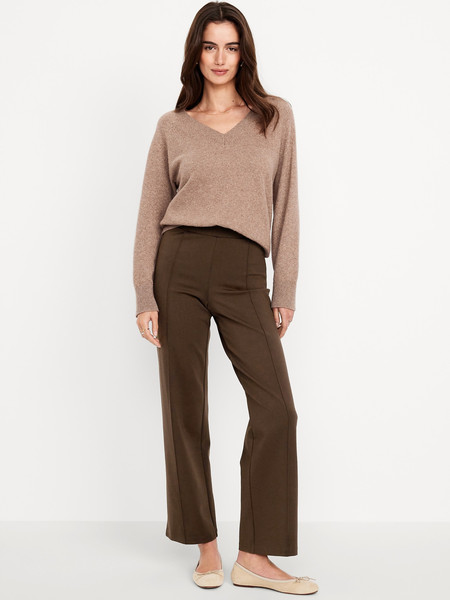 Extra High-Waisted Stevie Straight Pants | Old Navy (US)