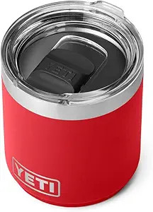 YETI Rambler 10 oz Stackable Lowball 2.0, Vacuum Insulated, Stainless Steel with MagSlider Lid | Amazon (US)
