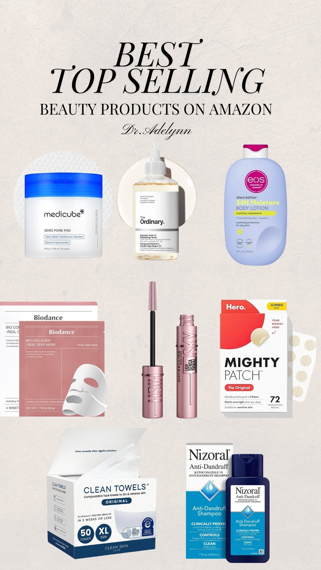 Amazon Beauty Bestsellers You Need Right Now

These are the Amazon beauty products flying off shelves right now.  I've linked every single one for you. From viral toner pads to the mascara editors are obsessed with, these are staples worth adding to your routine. All under $50, most under $20. Tap the link to shop my full curated list ✨

#AmazonBeauty #BeautyBestsellers #SkincareRoutine #AmazonFinds #AffordableBeauty 

Amazon beauty favorites | skincare essentials | drugstore beauty | beauty must haves 2026 | affordable skincare routine | best Amazon products

#LTKselfcare #LTKBeauty