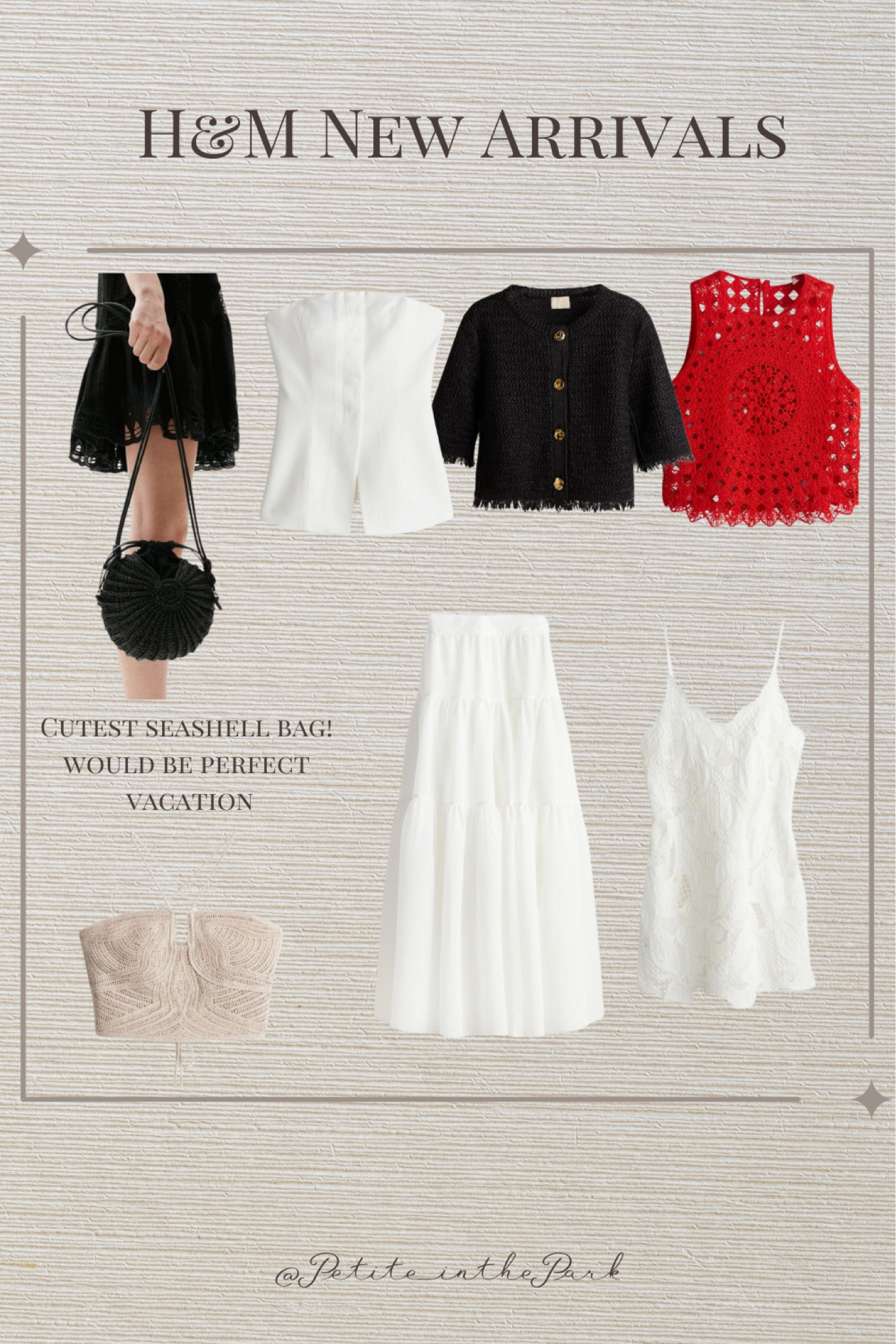 The prettiest new arrivals from H&M 😍

Spring outfit, summer outfit,spring trends, summer trends, casual spring outfit, casual summer outfit, petite spring outfit, petite summer outfit, spring fashion, summer fashion, spring style, summer style,petite style, petite spring style, petite summer style, casual petite outfit, minimal outfit, minimal spring outfit, minimal summer outfit, minimal petite outfit

Follow my shop @Petite_inthepark on the @shop.LTK app to shop this post and get my exclusive app-only content!

#liketkit #LTKSeasonal #LTKFindsUnder50 #LTKStyleTip
@shop.ltk
https://liketk.it/4FZk5

#LTKTravel #LTKFindsUnder100 #LTKSaleAlert