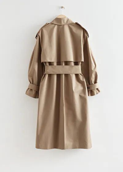 Wide Belt Trench Coat - Beige - & Other Stories | & Other Stories (EU + UK)