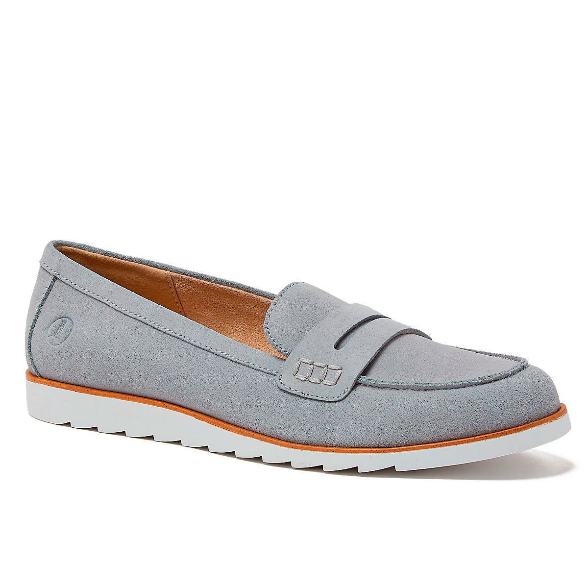 Women's Comfort Lug Sole Suede Loafers | Lands' End (US)