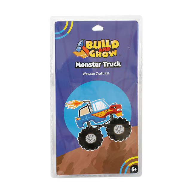 Build and Grow Monster truck Kid's Project Kit | Lowe's