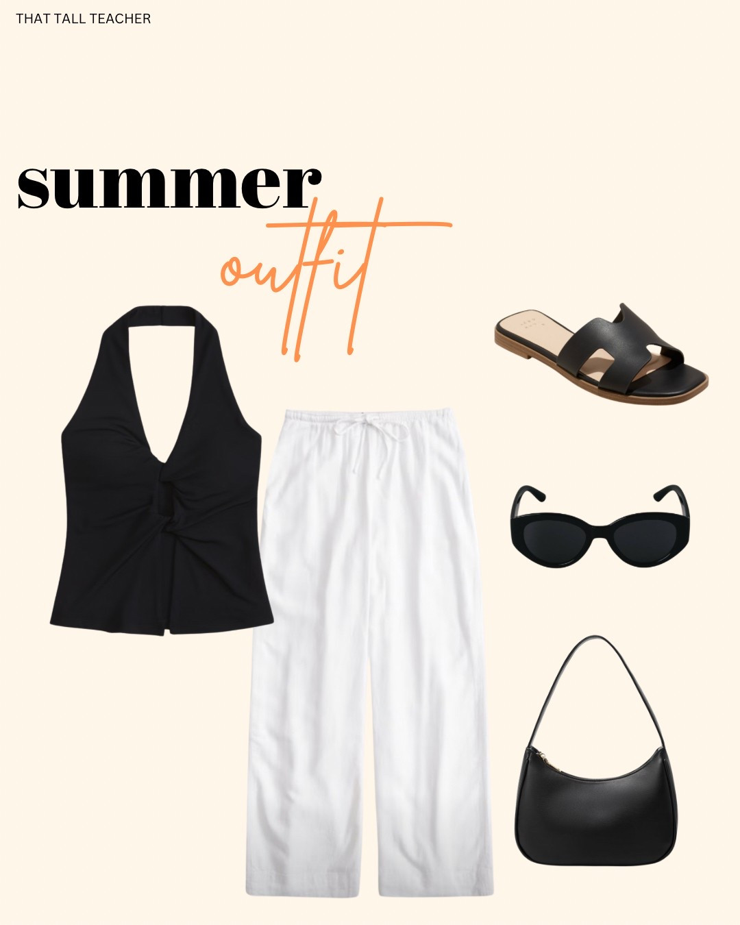 Linen Pants are a summer staple for me especially in white. I love pairing them with some casual black sandals, an elevated top and cute accessories! 

#LTKFindsUnder100 #LTKStyleTip #LTKSeasonal