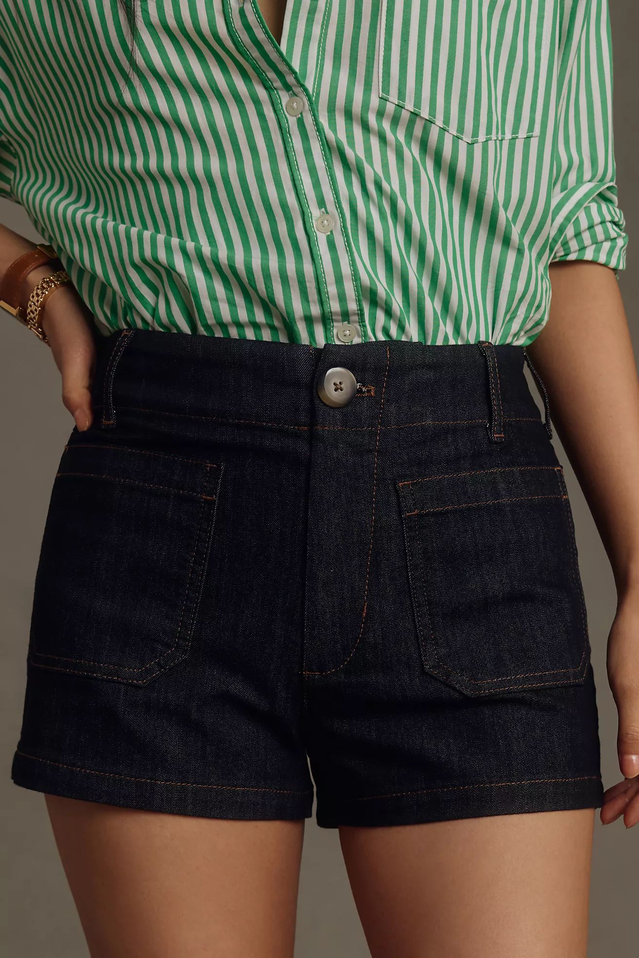 The Colette Shorts by Maeve: Denim Edition | Anthropologie (US)