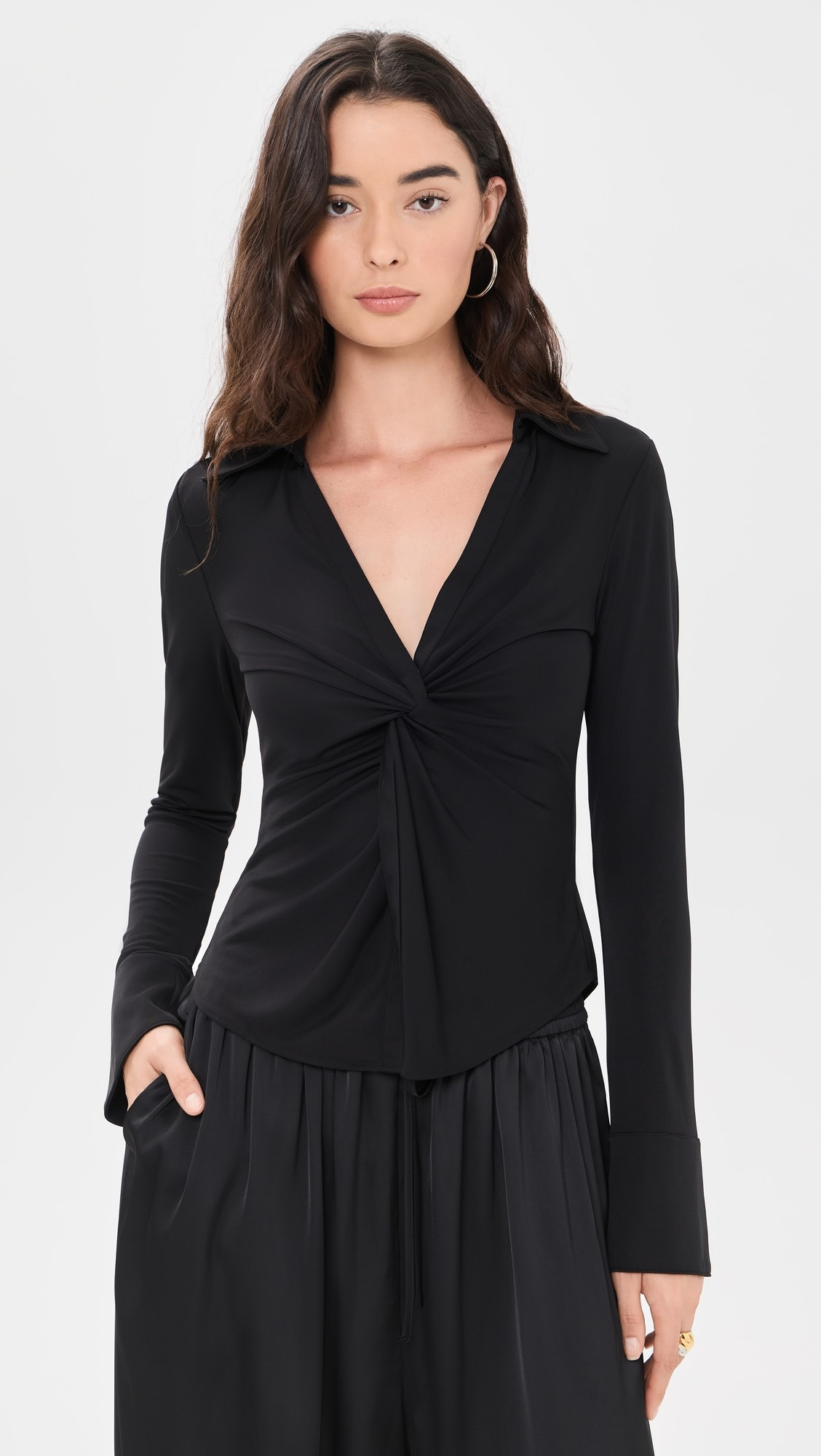 Cinq à Sept Matte Jersey Mckenna Top | Shopbop | Shopbop