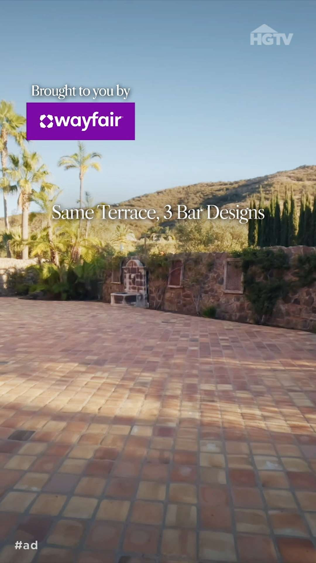 Same Terrace, 3 Bar Designs brought to you by @Wayfair  🍸 

 #Wayfair 

#LTKHome #LTKvlog