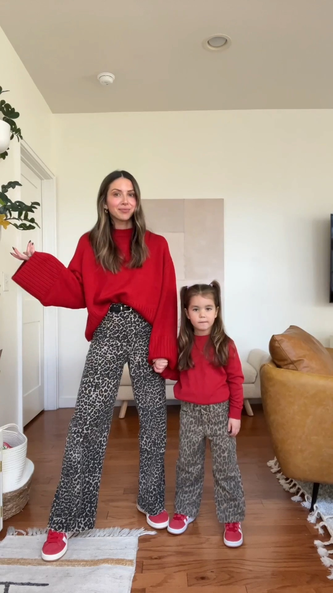 mommy and me 🐆 my exact denim is from Alba boutique.

#LTKFamily #LTKSeasonal #LTKKids