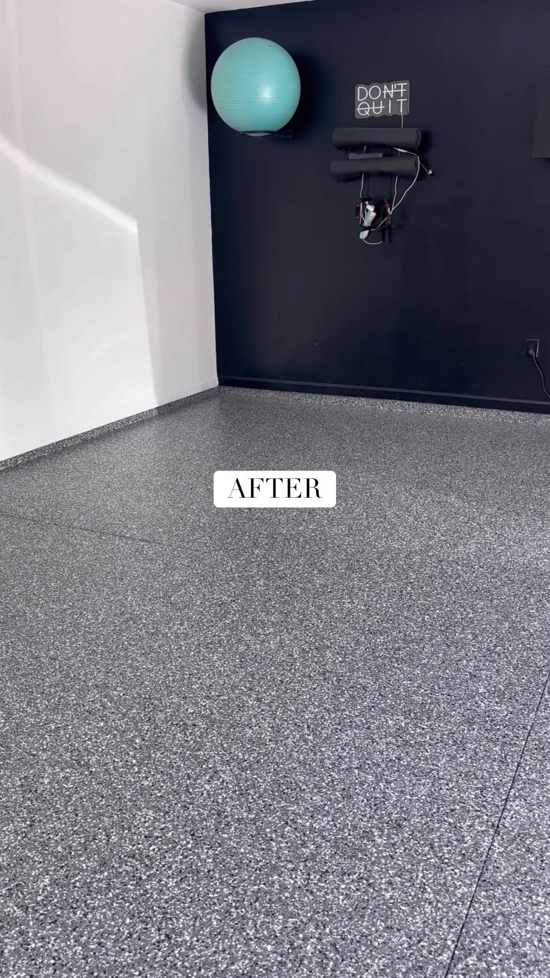 I am loving our new epoxy floors. It elevated our gym wall tremendously and now makes the space feel more multifunctional. We hired a contractor but if you’re up for a DIY project I linked some epoxy kits + my gym wall items. 

#LTKHome #LTKActive #LTKfitnessgoals
