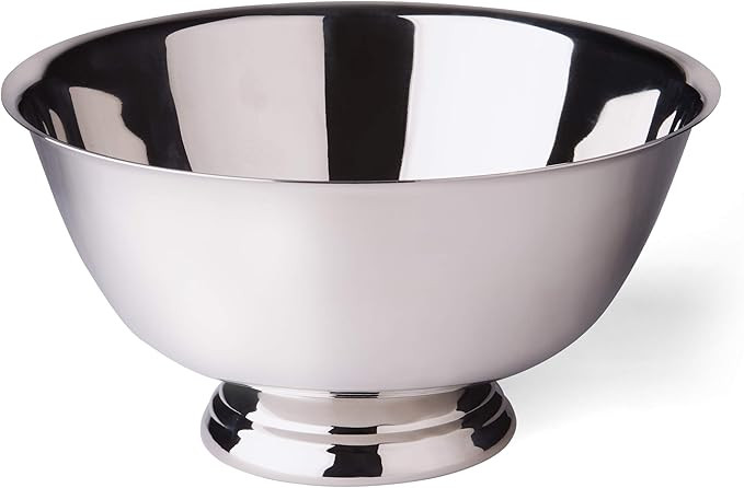 Elegance Stainless Steel Revere Bowl, 8", Silver | Amazon (US)