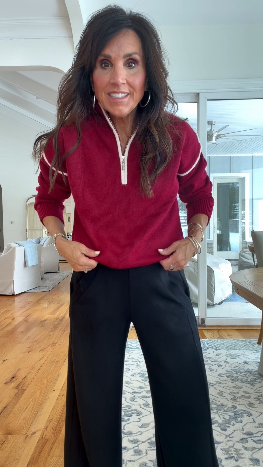 What I’m wearing 

Pullover - small 
Pants - small
Tank top - small


#LTKstorytime #LTKSeasonal #LTKActive