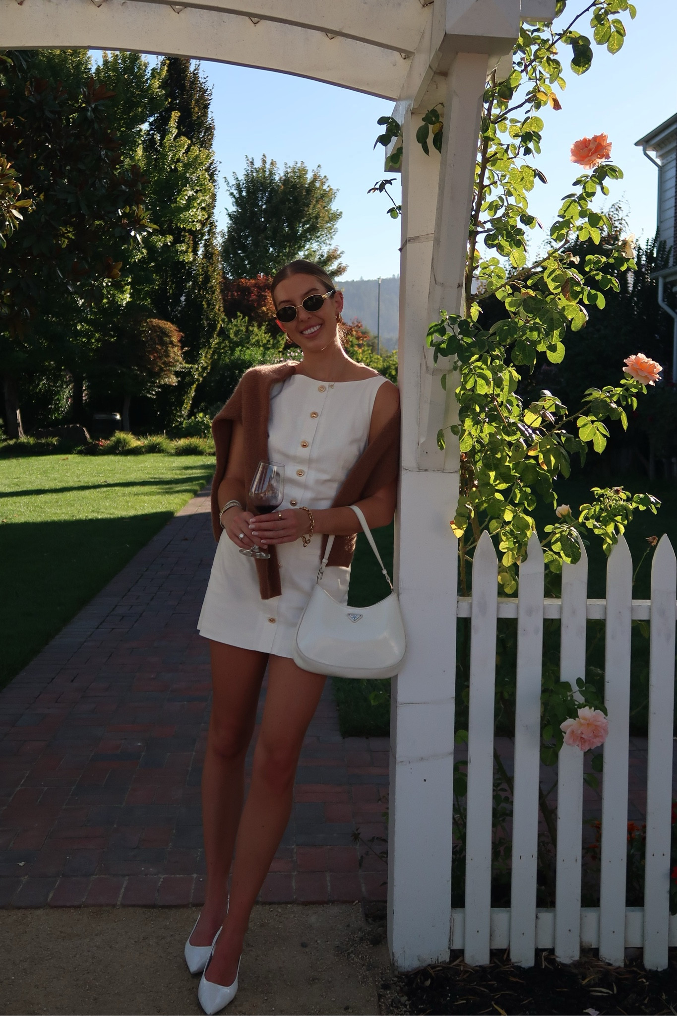 Napa wine tasting outfit