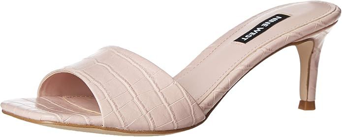 NINE WEST Women's Wnmarina3 Heeled Sandal | Amazon (US)
