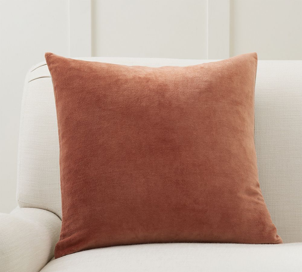 Everywhere Velvet Throw Pillow | Pottery Barn (US)