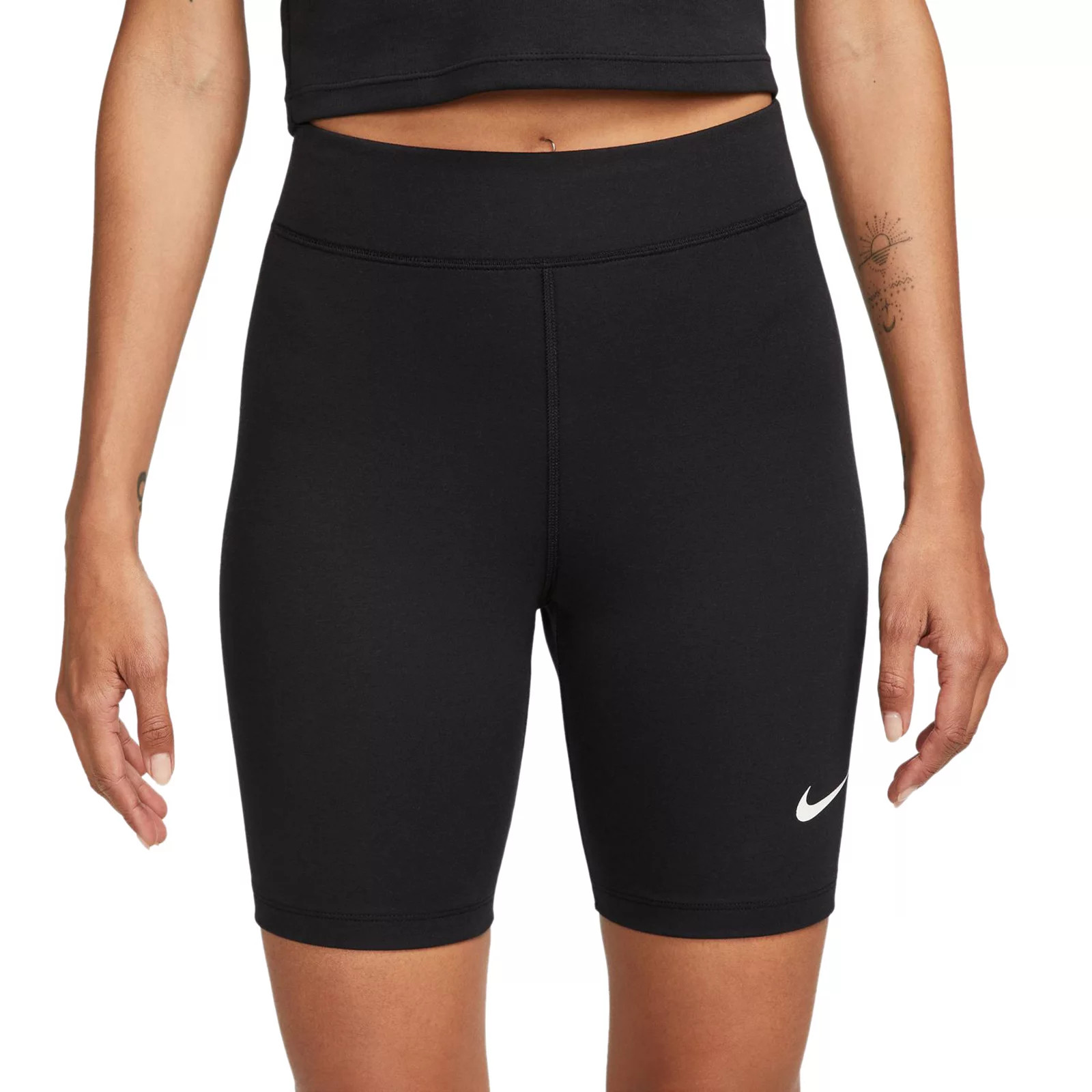 Women's Nike Sportswear Classics High-Waisted 8-in. Bike Shorts, Size: XXL, Black | Kohl's