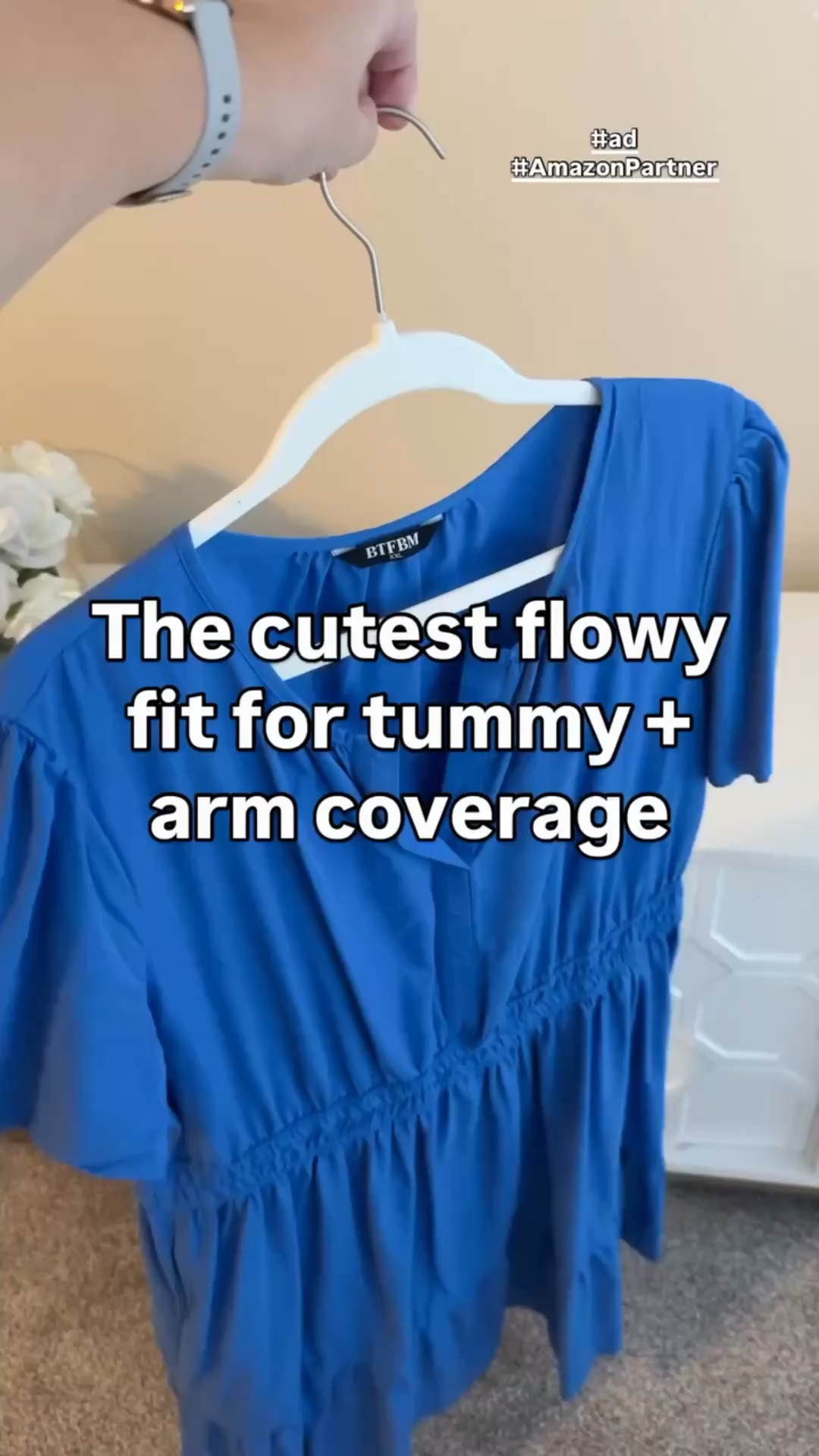 Hides the tummy without looking oversized 👏 #paidlink #amazonpartner

If you’re looking for a flattering dress that gives you more room through the waist and hips without feeling boxy, this one is such a good find.

The A-line silhouette creates a flowy fit, the elastic waist adds comfort, and the lightweight fabric makes it easy to wear. Plus, the functional pockets are a huge win when you want to leave the bag at home.

For midsize and plus-size women looking for a flattering dress, tummy coverage, comfortable fit, or an easy outfit for vacation, brunch, errands, or a night out, this one checks so many boxes.

Linked in my Amazon storefront in my bio under Summer Dresses.

Follow @sparklinginstyle for more flattering midsize + plus-size fashion finds and affordable outfits.

#MidsizeFashion #PlusSizeFashion #FlatteringDresses AmazonFashion