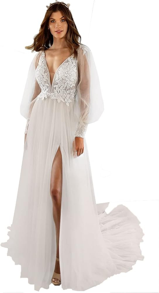 Beach Wedding Dresses | Amazon (US)