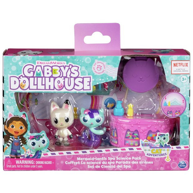 Gabby's Dollhouse Spa Celebration Set | argos.co.uk