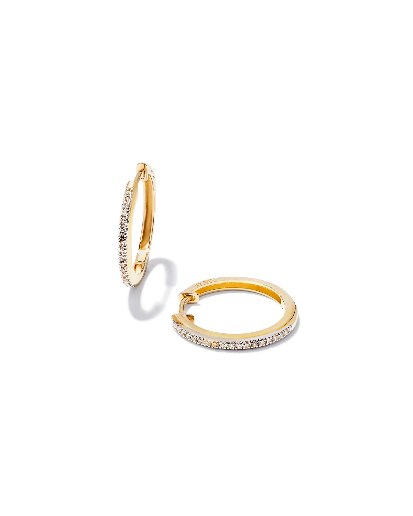 Penelope 20mm Hoop Earrings in 14k Yellow Gold | Kendra Scott | Kendra Scott