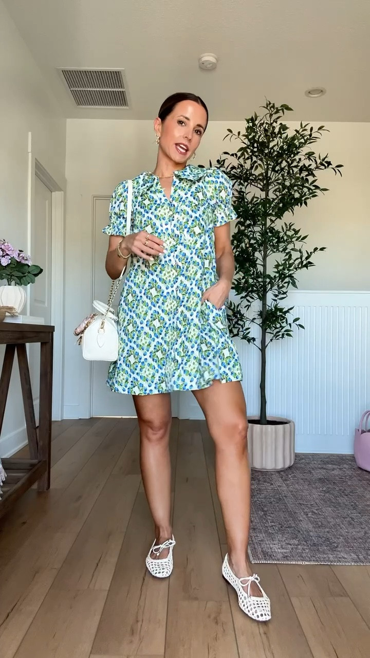 My spring outfit of the day! Anthropologie swing dress in XXS regular. Elevated casual outfit. Vacation outfit. Vacation dress. Mom outfit. Woven ballet flats are TTS.


#LTKootd #LTKPetite #LTKTravel