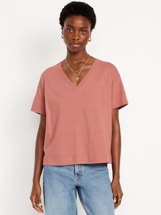 Vintage V-Neck T-Shirt | Old Navy (US)