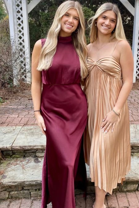 This wine red wedding guest dress is perfect as a spring wedding guest dress or an outdoor wedding guest dress! Available in plus sizes too!

#LTKunder100 #LTKwedding