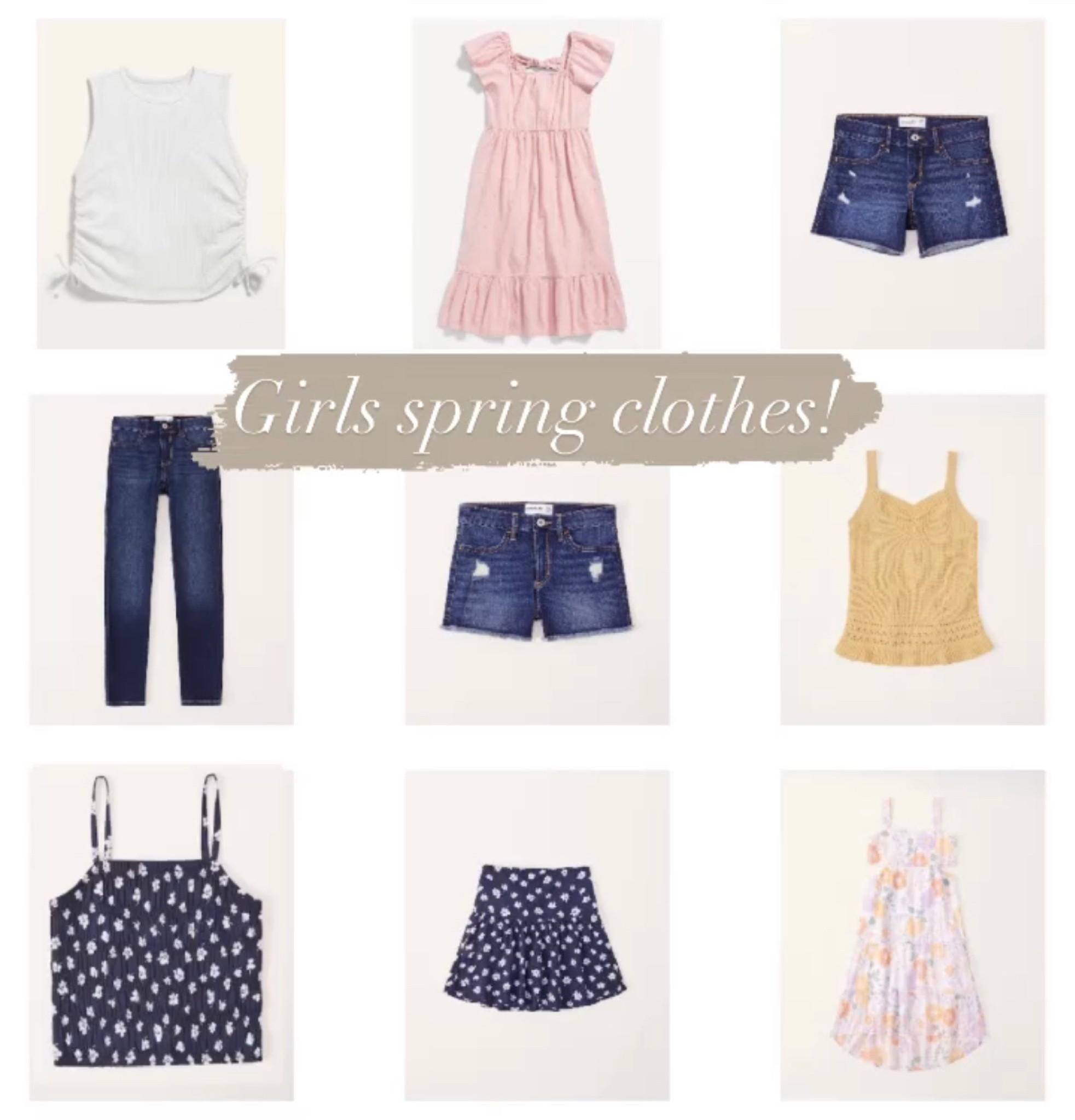 Spring clothes for girls!

#LTKkids