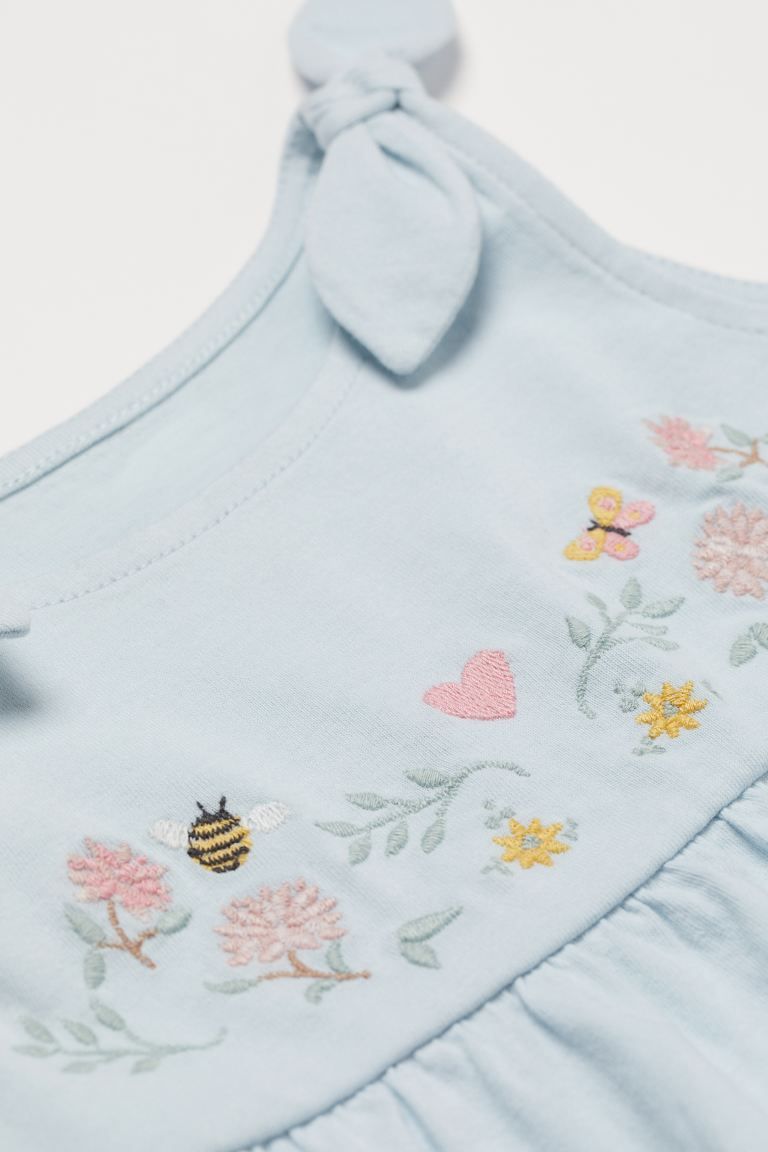 Embroidery-detail Dress | H&M (US + CA)