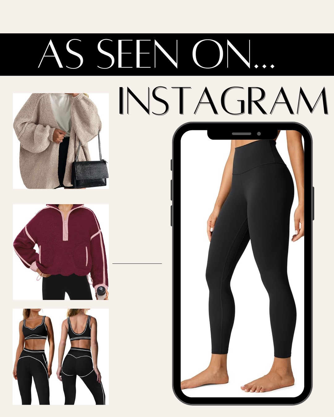 As seen on Instagram: everyday comfort done right. From soft leggings and cozy fleece to an Alo-style set that looks luxe but isn’t. These are the staples I reach for constantly.


#LTKActive #LTKMidsize #LTKOver40