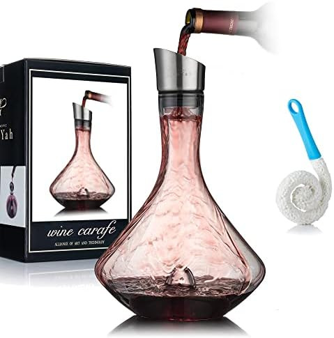 Godinger Wine Decanter Carafe, Hand Blown Wine Decanter Aerator - Wine Gifts | Amazon (US)