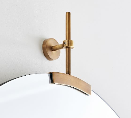 Wexler 36" Round Wall Mirror | Pottery Barn (US)