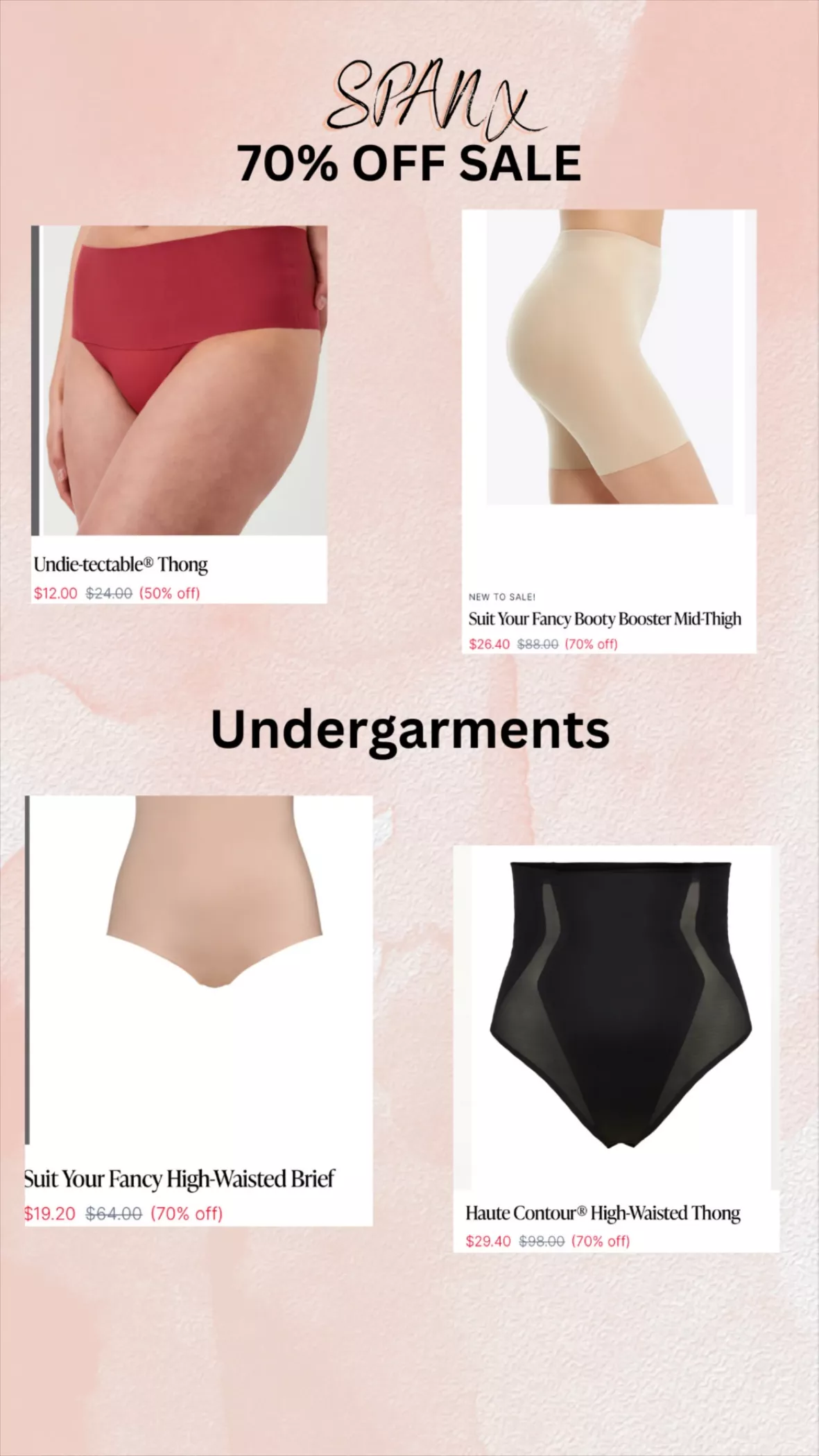 Spanx Suit Your Fancy High-Waisted Brief