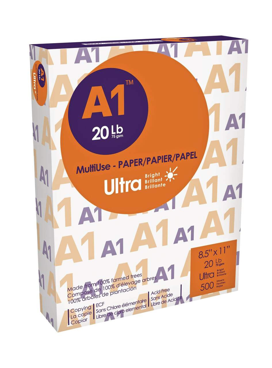 TopPrint Premium Multi-Use Blank Paper, 8.5 x 11-in, 500-pk | Canadian Tire