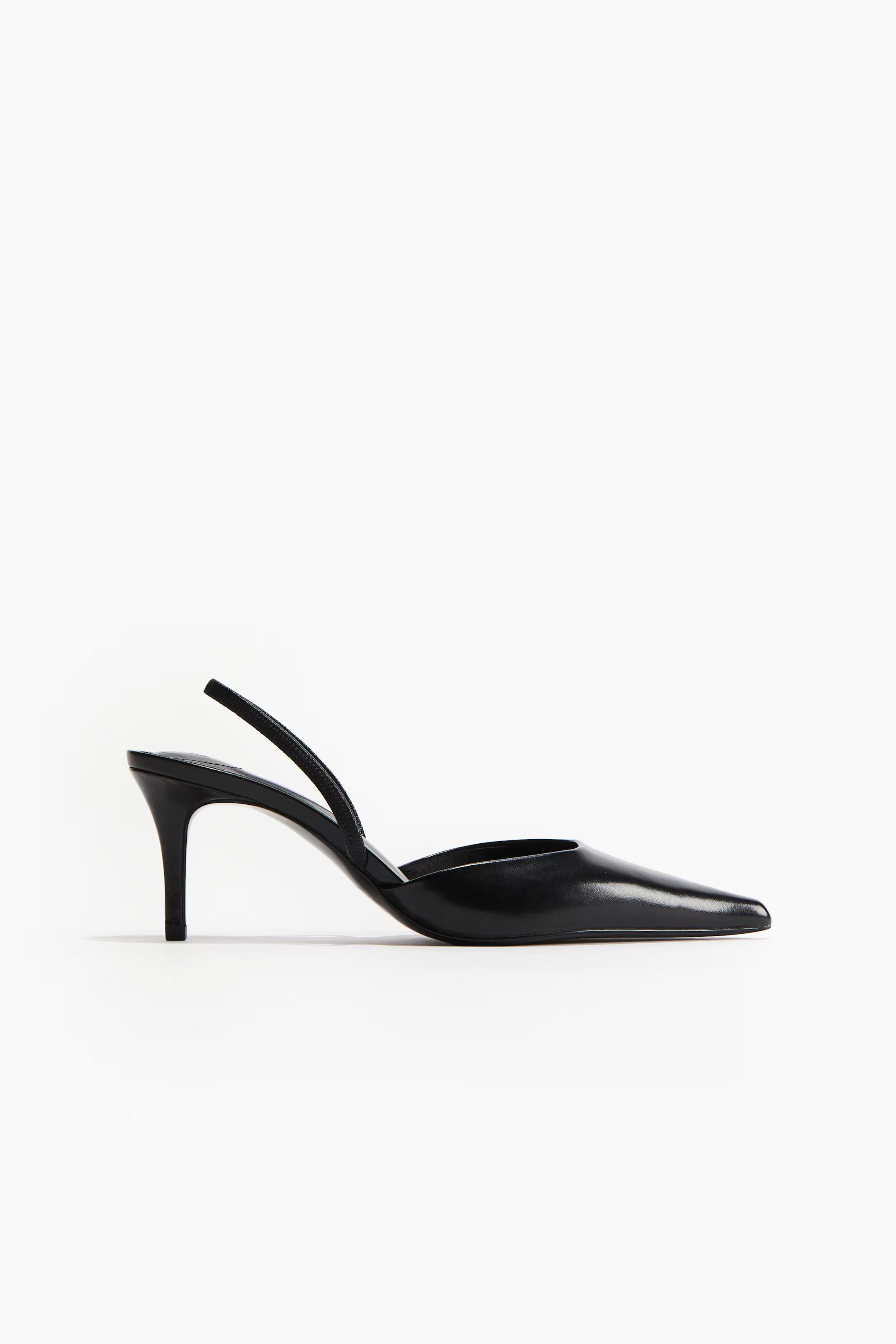 Slingback Pumps - High heel - Black - Ladies | H&M US | H&M (US + CA)