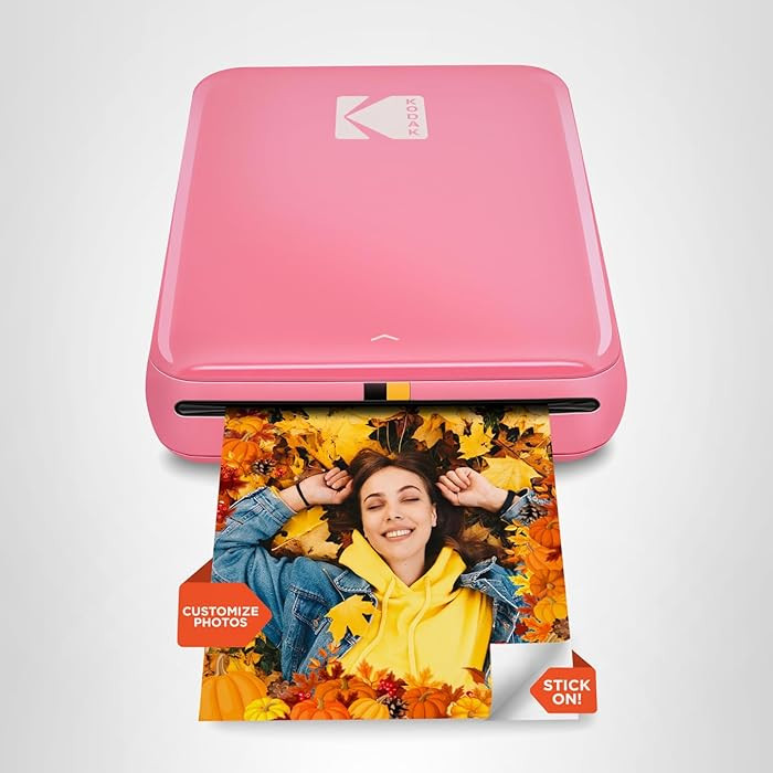 KODAK Step Instant Smartphone Photo Printer - Portable Mini Color Wireless Mobile Printer - Zink ... | Amazon (US)