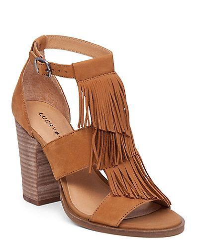 LEESHA FRINGE HEEL | Lucky Brand