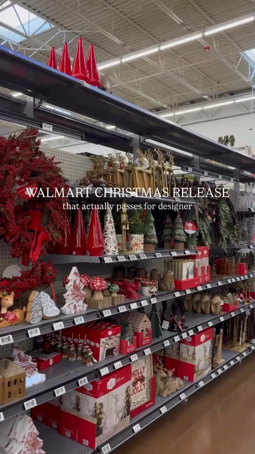 o m g jaw-dropping new realease 🤯 Walmart Christmas just dropped and it’s next level this year. The glass ornaments are absolutely gorgeous. The silver + gold reindeer are 100% high sellout risk 👀 And let’s talk about the BELL- it’s huge… like statement-piece huge. Perfect for console table styling, across your mantel,


#seasonaldecor #walmartchristmas #walmartfinds #festivedecor #christmas2025

#LTKHome #LTKFindsUnder100 #LTKSeasonal