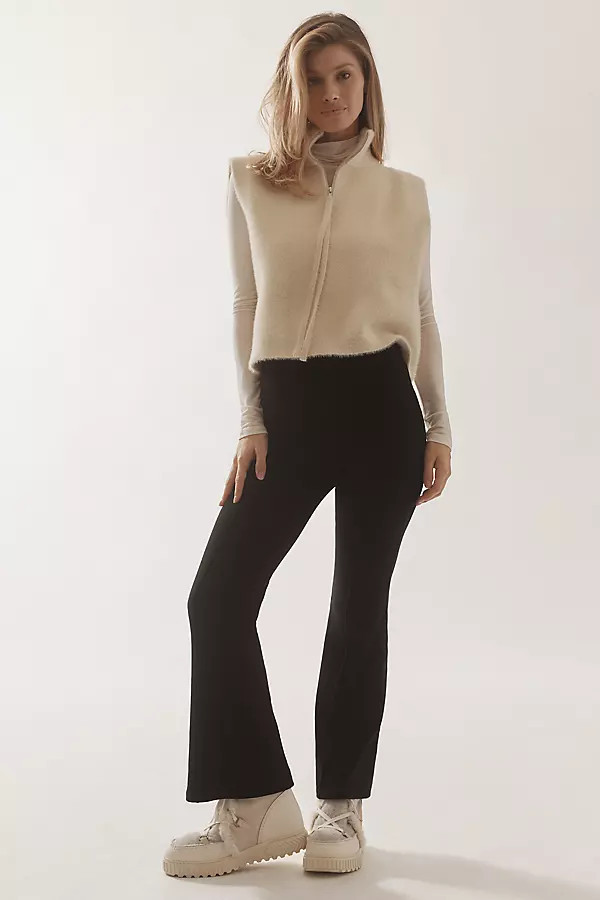 Rib Kick-Flare Pants | Anthropologie (US)