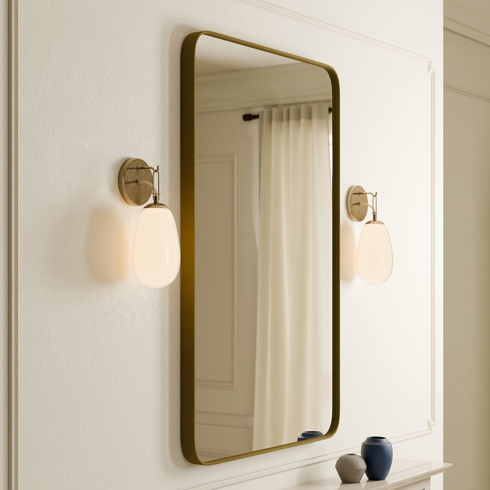 Imena Glass Sconce (13.5") | West Elm (US)