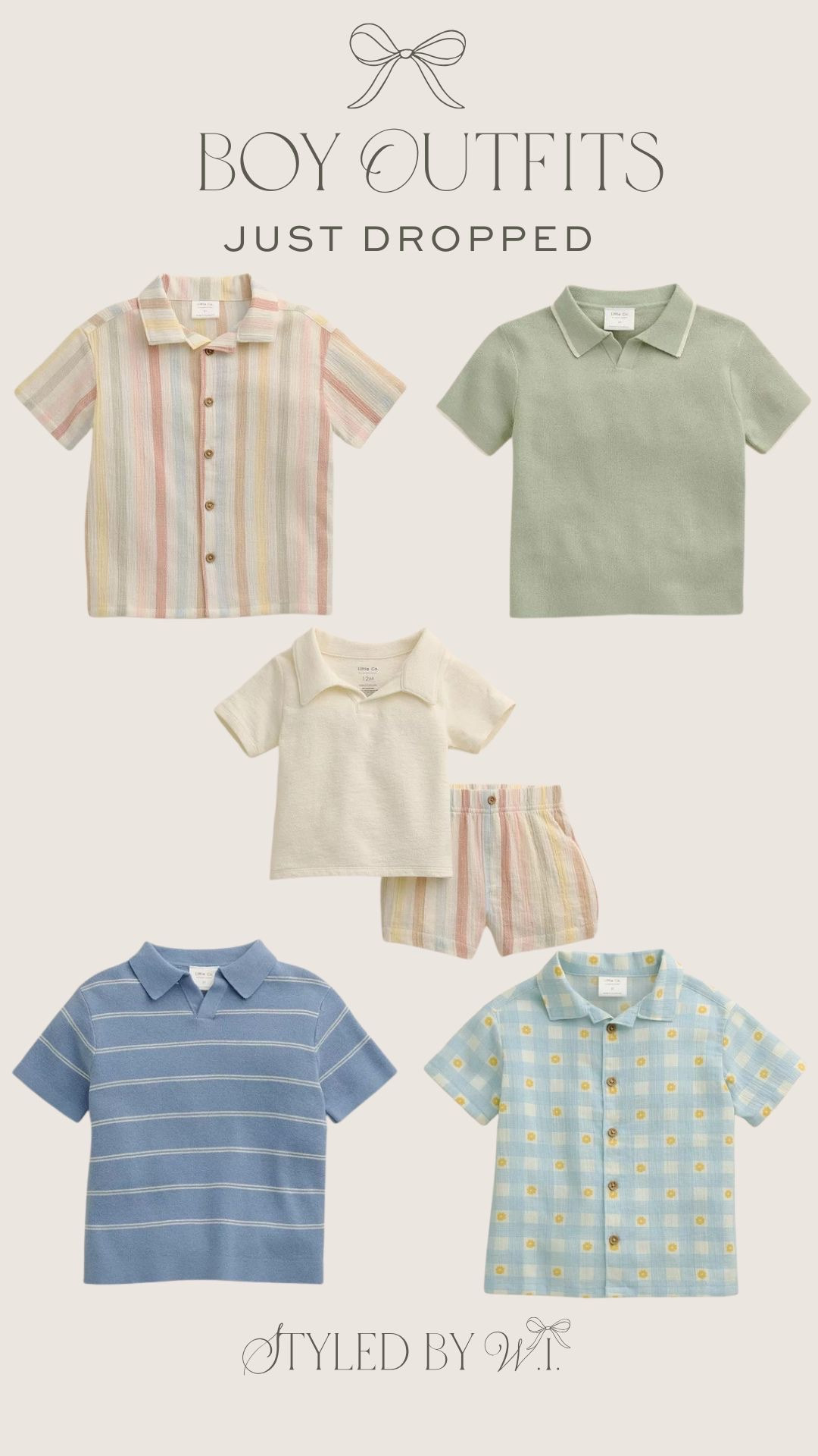 Little Co. dropping the sweetest spring shirts for the boys! #LTKeaster #LTKspring

#LTKSeasonal #LTKKids