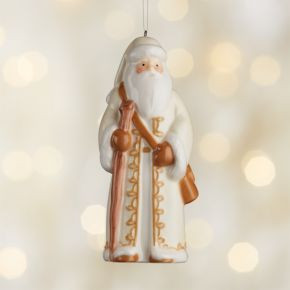Around the World Poland Santa Ornament | Crate & Barrel