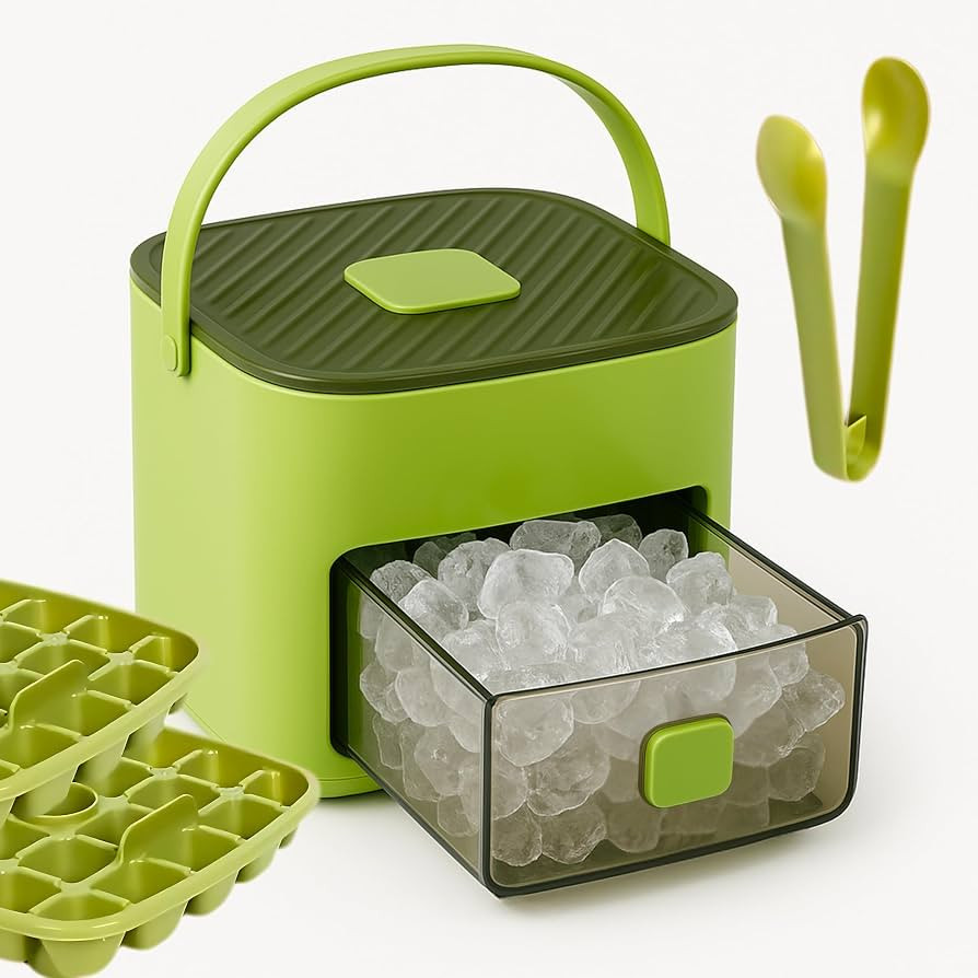 Ice Cube Trays for Freezer - Ice Trays with Lid Covered Ice Maker Trays for Drinks Smoothies Juic... | Amazon (US)