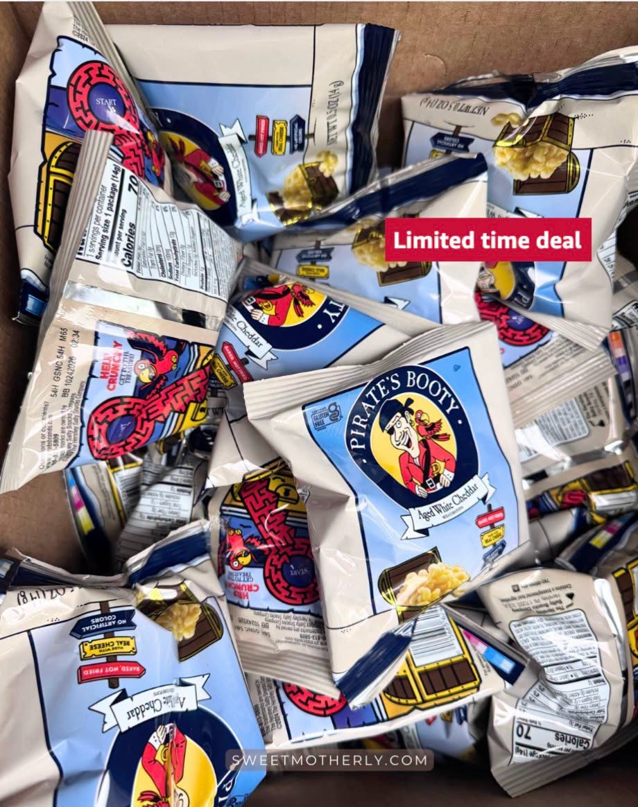Pirates booty snacks on sale

bulk snacks
variety snack packs
individually wrapped snacks
pantry snack essentials
grab and go snacks
family size snack boxes
school lunch snacks
office snack packs
party snack assortment
stock up food essentials

#LTKSeasonal #LTKSaleAlert