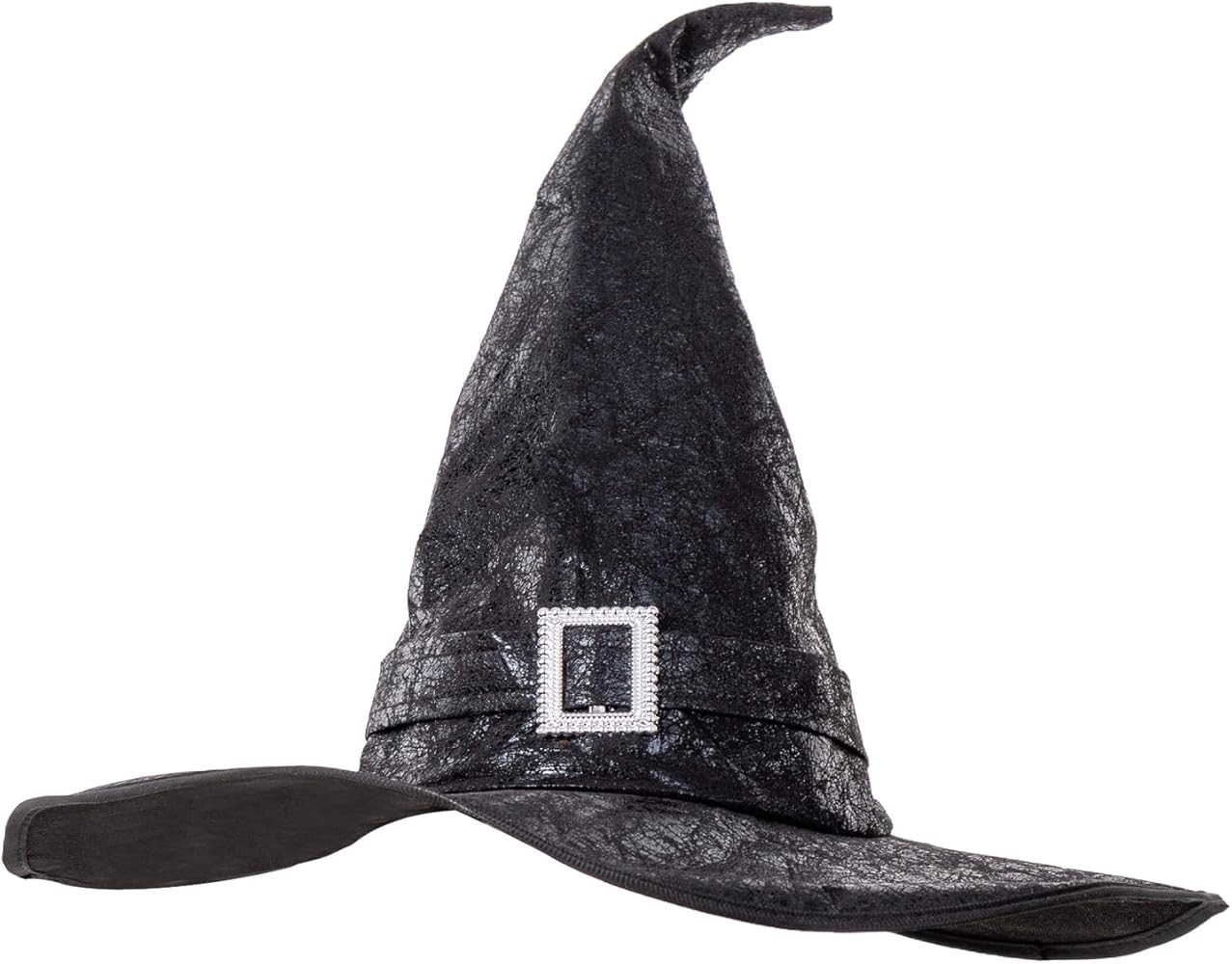 Halloween Witch Hat, Black Witch Hat Costume Accessory Witches Hat for Adults Halloween Cosplay P... | Amazon (US)